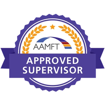 AAMFT Approved Supervisor badge